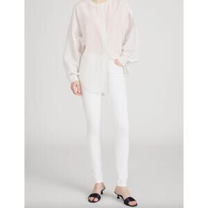 Frame Size 31 NWT Le High Skinny White Jeans